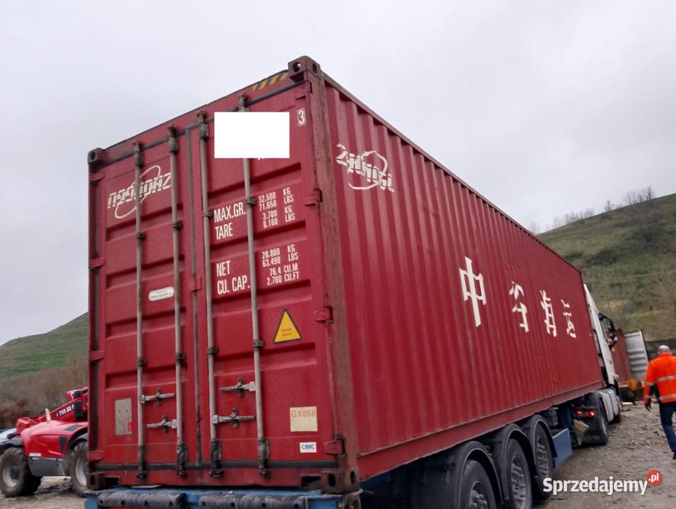 40HC Kontenery 12 metrowe używane Magazynowanie mazowieckie Warszawa sprzedam