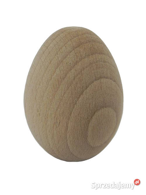 Jajko drewniane do malowania, jajka drewniane na warsztaty do zdobienia 48H