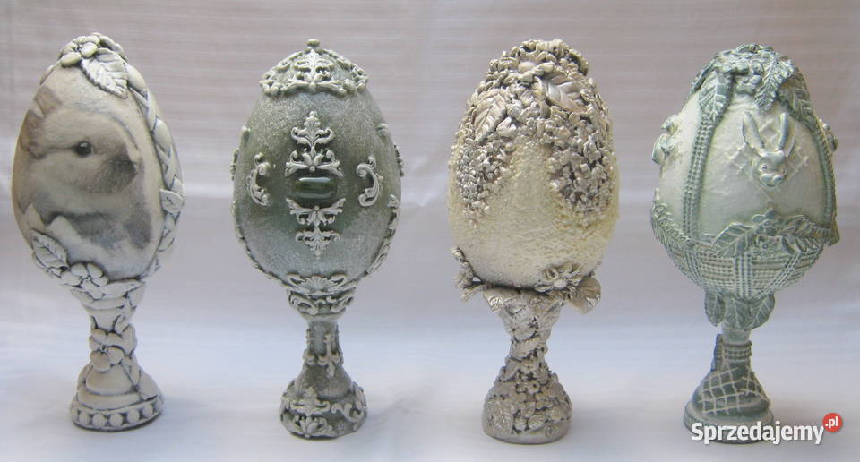 Stroik Wielkanocny Jajko Ozdobne XXL Rekodzieło Kraków