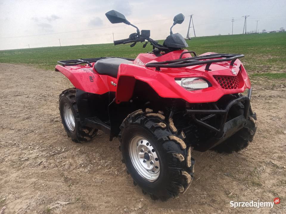 suzuki king quad 400 4x4 nowe opony transport Suzuki Lublin