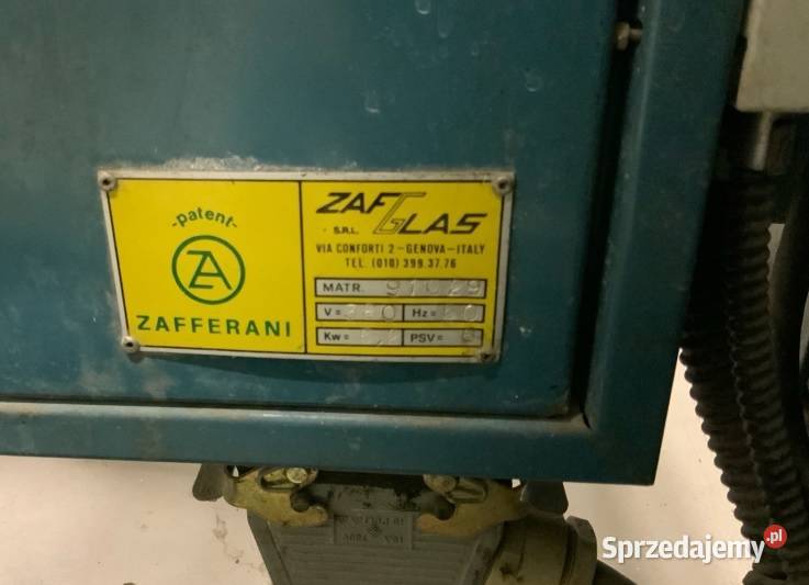 Szlifierka do szkła Glas Company Flat 4FPE25 Produkcja Nowy Sącz