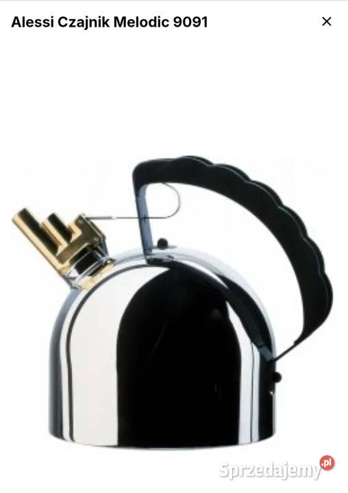 Czajnik melodic Alessi 9091 design Richard Lublin