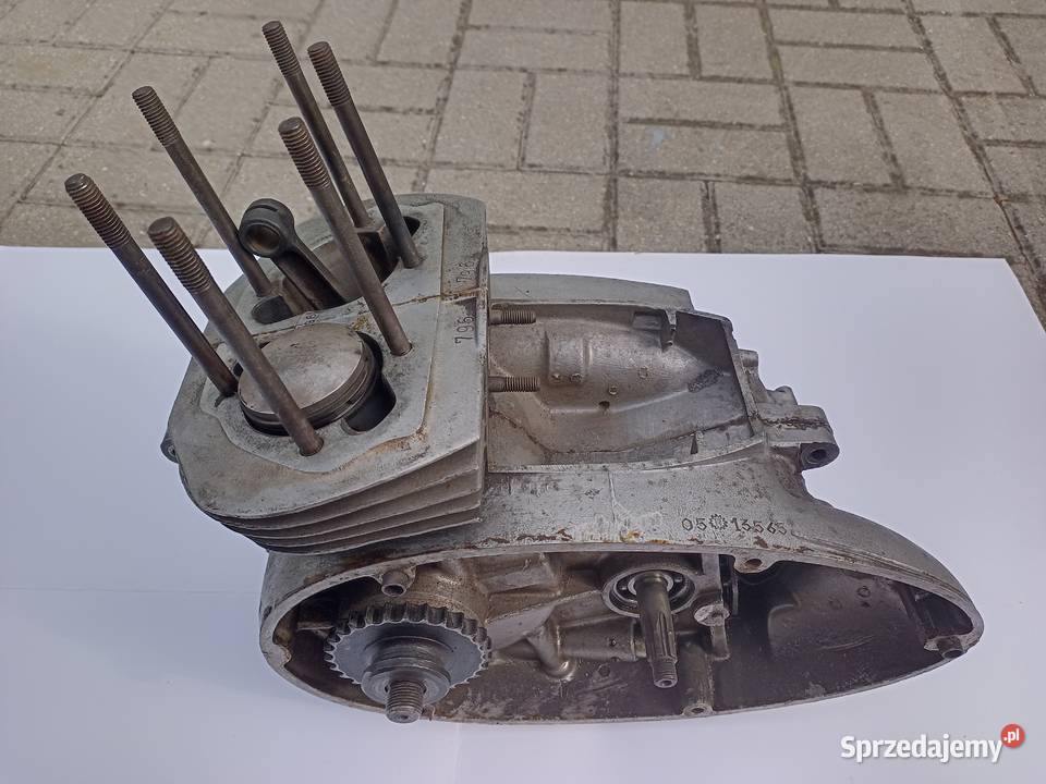 silnik jawa 350 typ 354 Brzezie k. Sulechowa