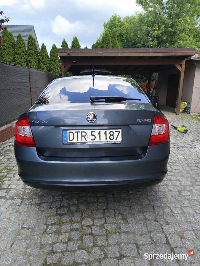 SKODA RAPID Polski salon pierwszy właściciel Hatchback Psary