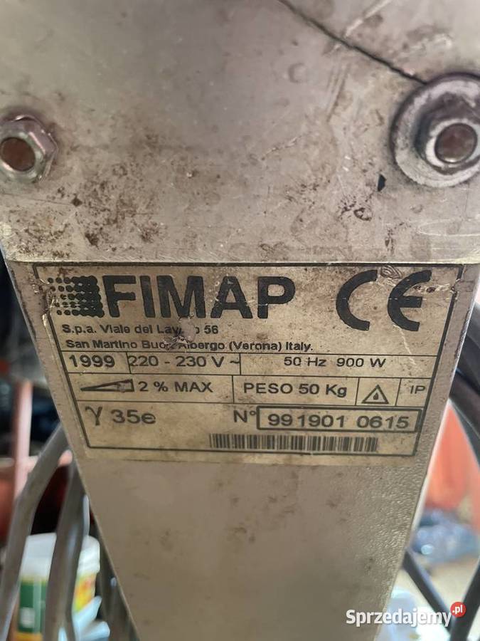 Urządzenie czyszczące szorowarka FIMAP Lidzbark Warmiński sprzedam