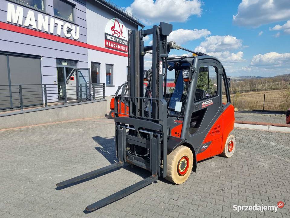 Wózek widłowy Linde H30T02 Pozycjoner wideł Mogilany