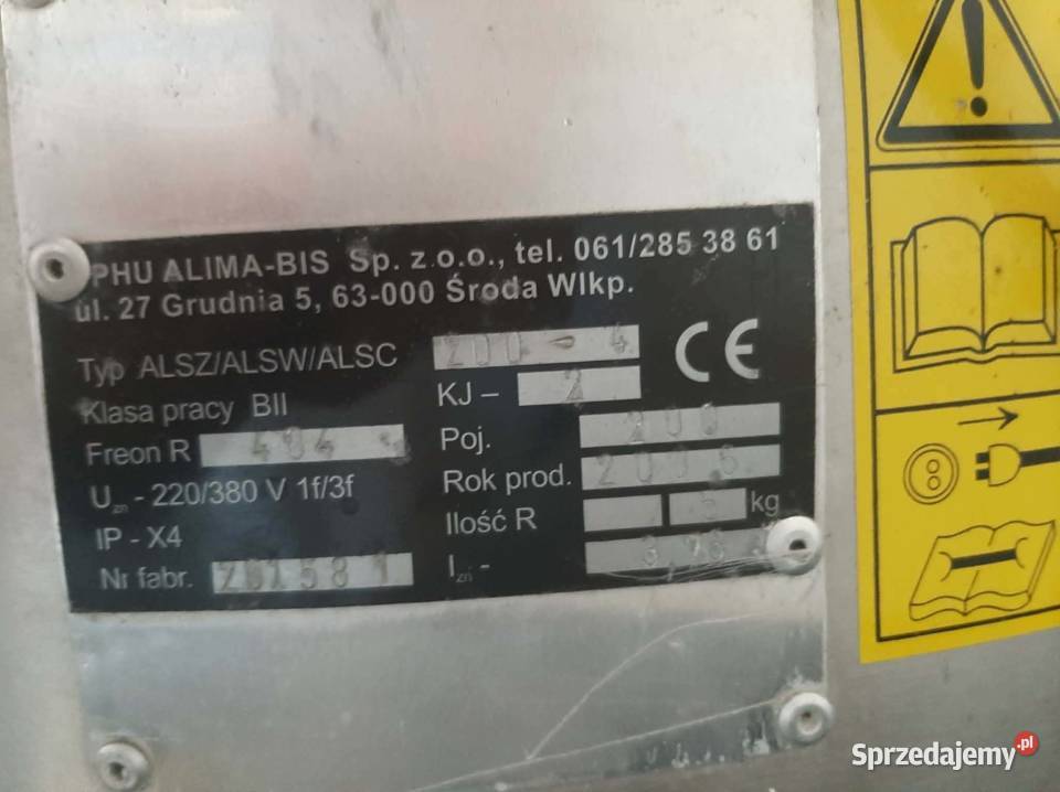 Sprzedam schładzalnik do mleka ALIMABIS używany Golub-Dobrzyń