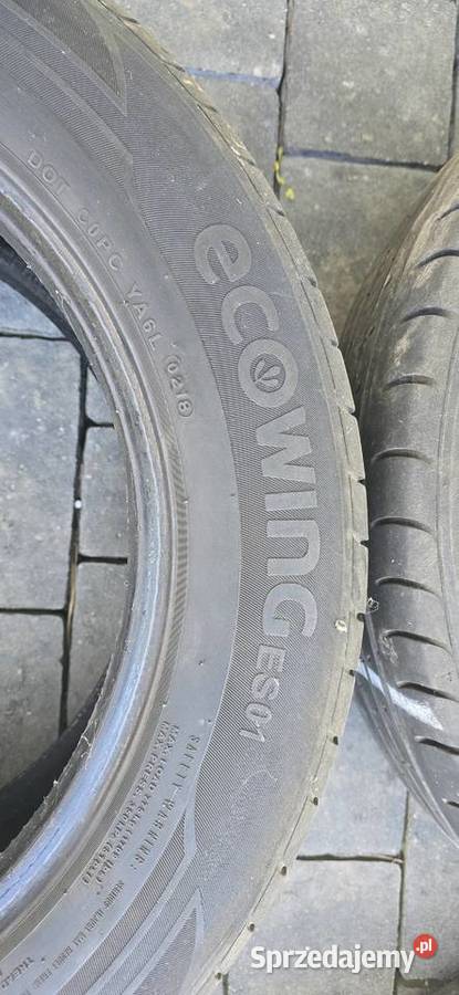 Opony Kumho7 ecowing ES01 23555R17 99H 2018 58mm Borzechów sprzedam