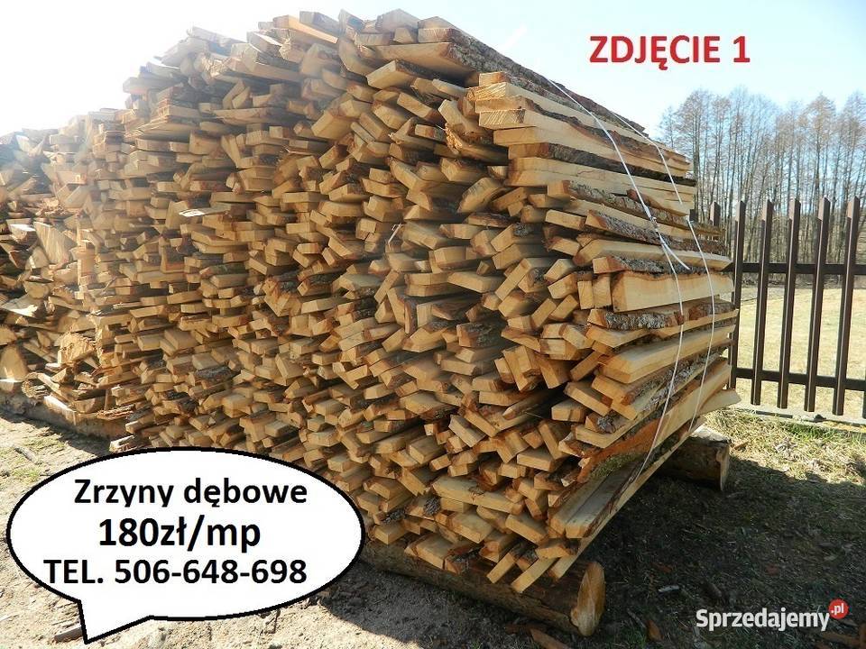 Opał zrzyny dębowe dąb drewno Baciki Bliższe sprzedam