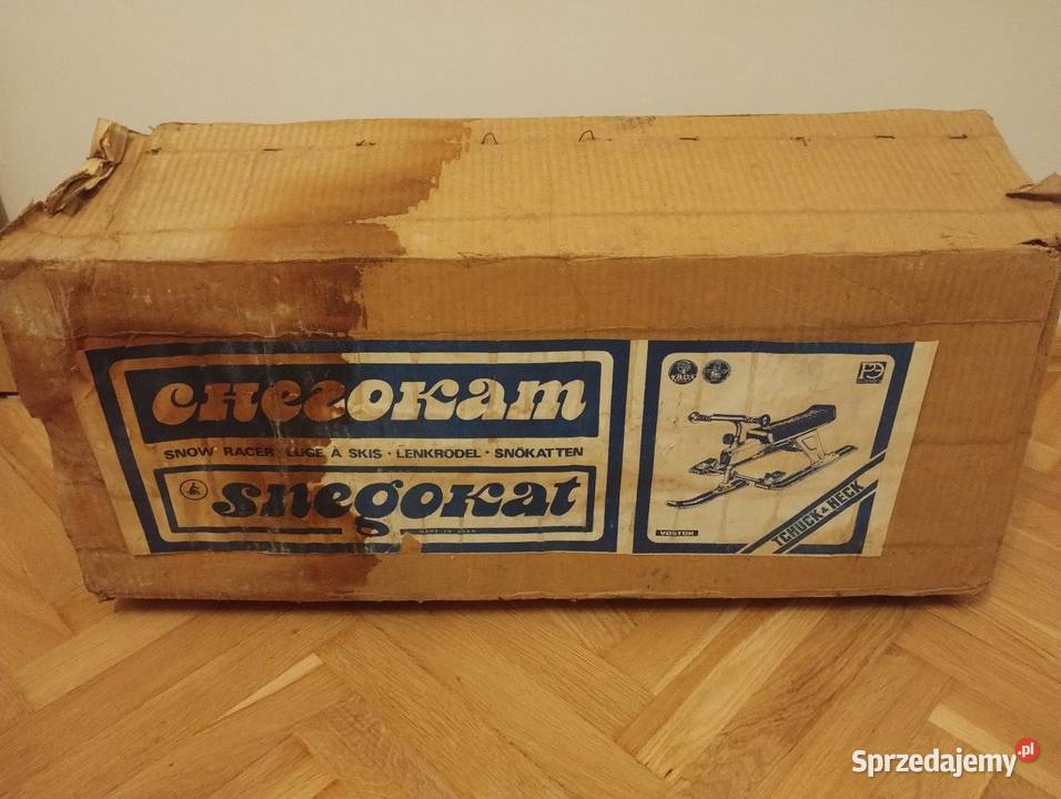 Natrosanki Snegokart Wostok ZSRR PRL Lubliniec