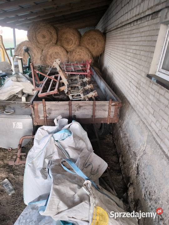 Wóz drewniany przyczepa drewniana Przyczepy rolnicze lubelskie Droblin