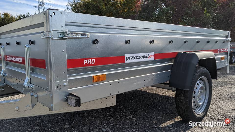 Przyczepa TEMARED PRO 2612 263x125 WYPRZEDAŻ towarowe Lublin