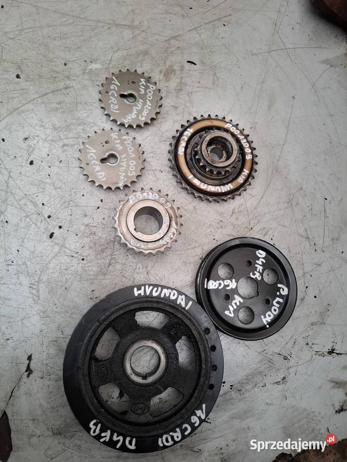 KIA HYUNDAI D4FB 16CRDI koło rozrządu pasowe
