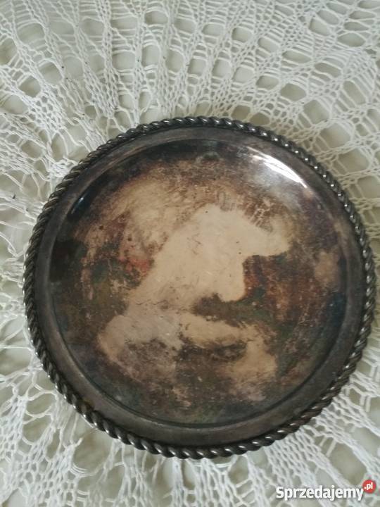 Platynowana patera Ropa