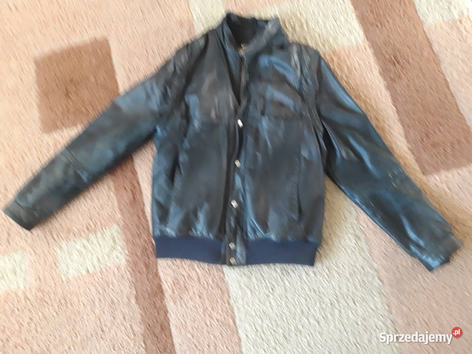 Kurtka skórzana męska Kurtki i płaszcze Lubań