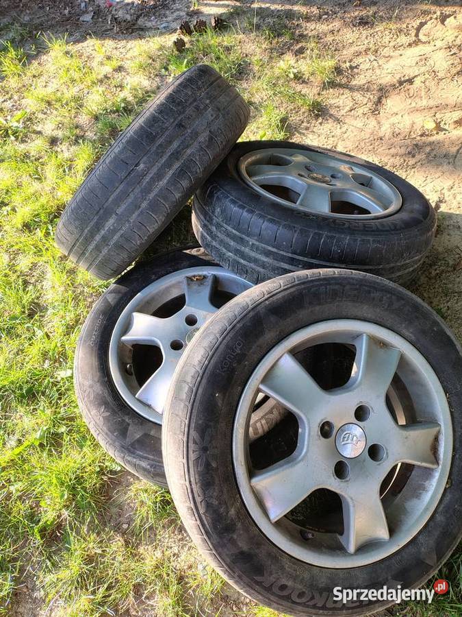 felgi aluminiowe 15 z oponami Średnica 15"