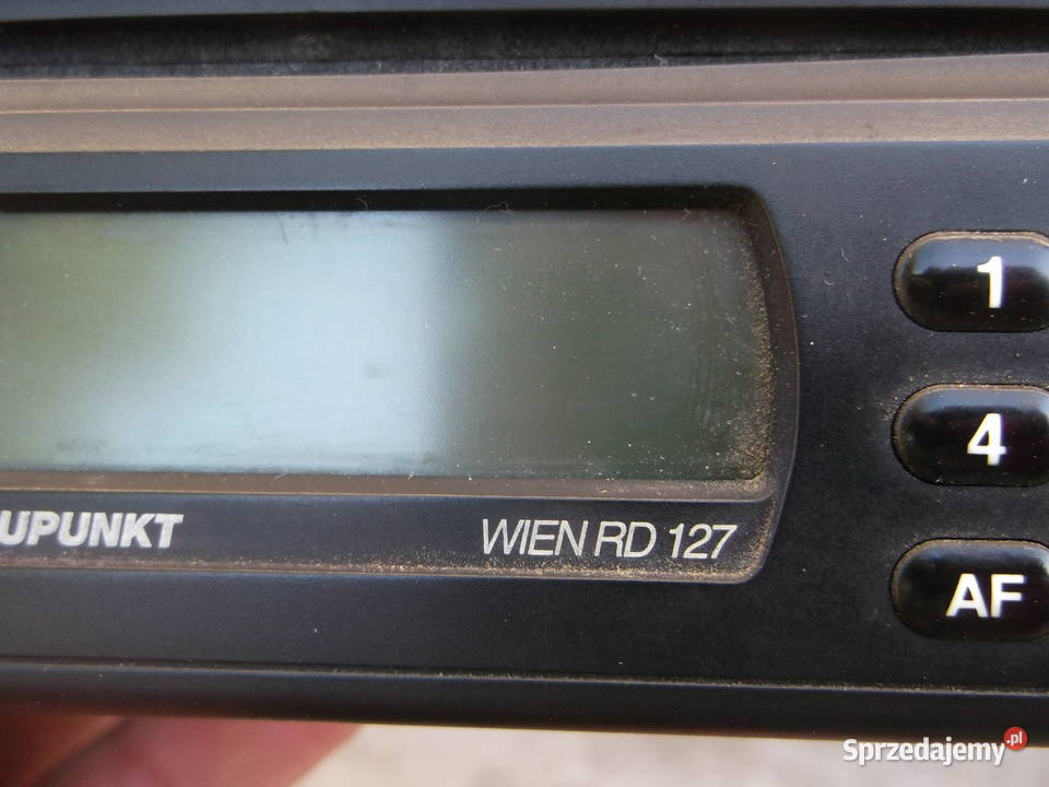 Radio samochodowe Blaupunkt WIEN RD 127 Sobieska Wola Pierwsza sprzedam