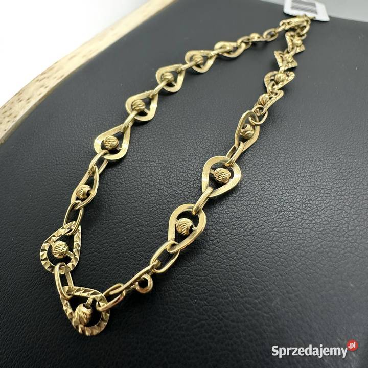Złota Bransoletka Próby 585 377g Długość 19 Elbląg