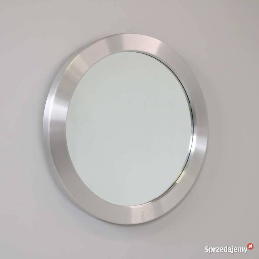 Lustro okrągłe Glasmstare Markaryd 56 aluminium Piła