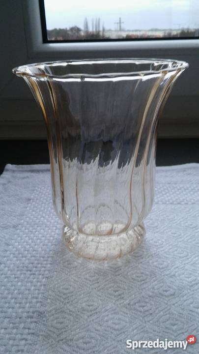 pojemiki szklane wazon cukiernica miodowe przezroczysty Gdańsk sprzedam
