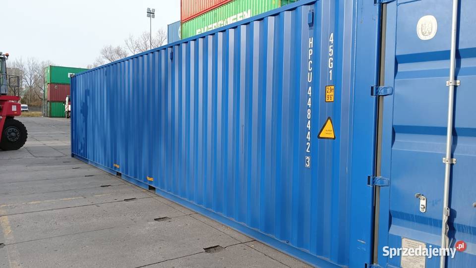 Nowy Kontener Morski 12 metrowy 40 HC OneWay Produkcja mazowieckie Ciechanów