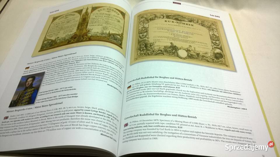 katalog aukcyjny papierów wartościowych 5054 Warszawa