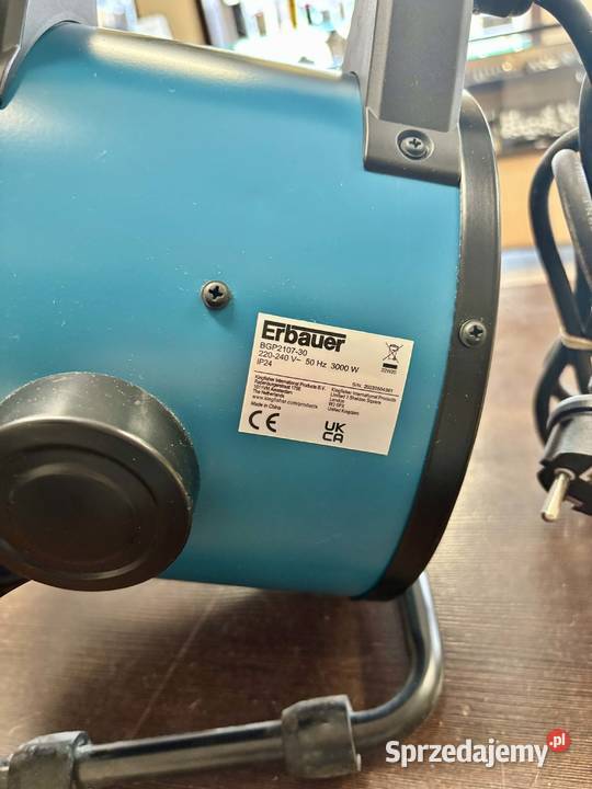 Nagrzewnica elektryczna Erbauer BGP210730 3000 W warmińsko-mazurskie Elbląg
