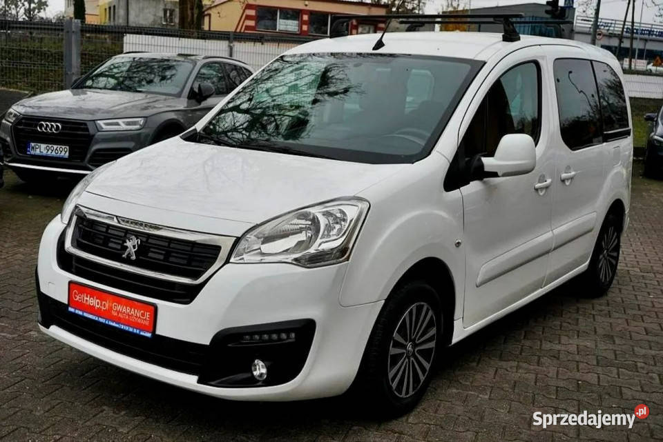 Peugeot Partner 16HDI 5 osób NAVI kamera serwis Płock