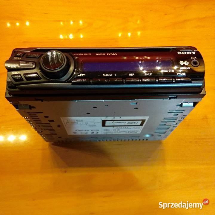 Sony CDXGT29 Radioodtwarzacz samochodowy 4x45 Świebodzice