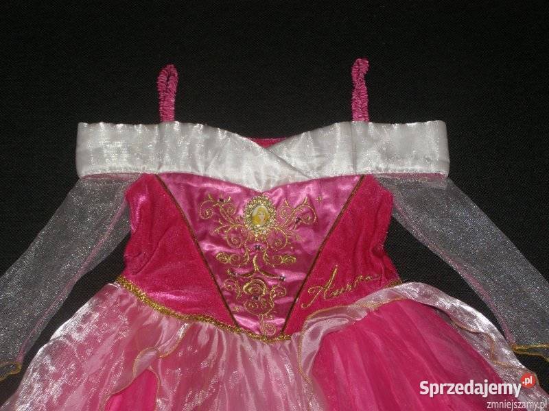 Strój kostium przebranie AURORA ŚPIĄCA KRÓLEWNA Sukienki i spódniczki Siedlce sprzedam