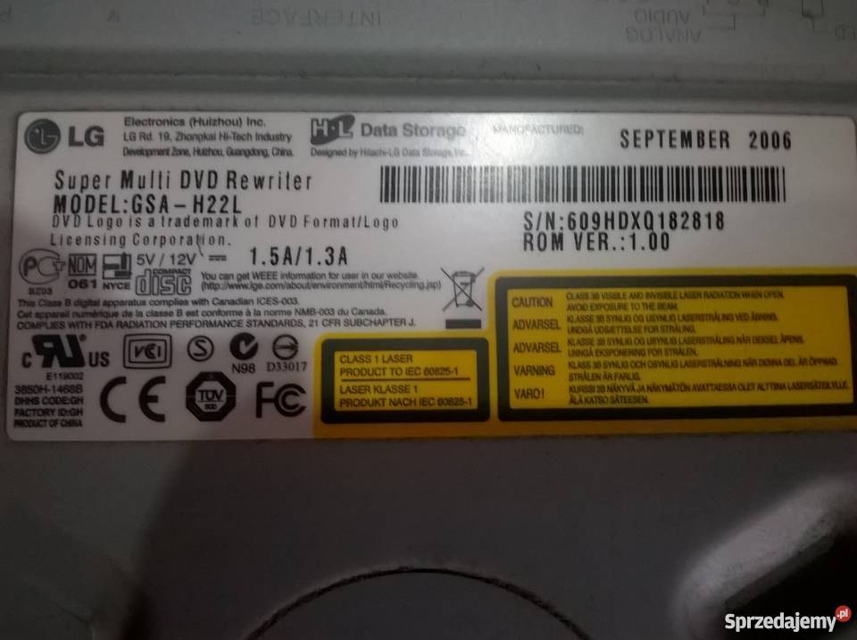 nagrywarka dvd lg sterowniki stacja dyskietek Kobiernice