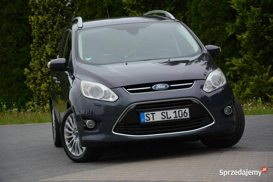 Ford Grand C biXenon Navi Skóry elKlapa Sony isofix Grand C-MAX Ostrów Mazowiecka
