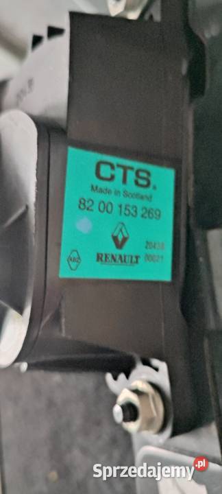 Pedał gazu potencjometr gazu renault scenic II