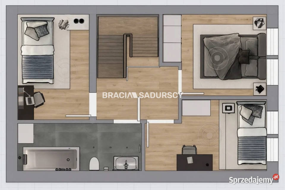 Mieszkanie 5988m2 4 pokoje Mników 59.88m2 Sprzedaż małopolskie