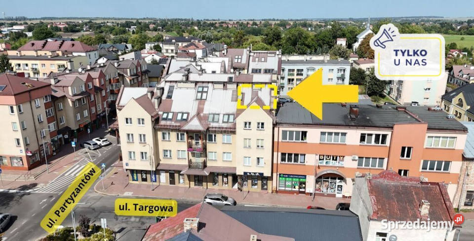 Kawalerka w centrum gotowa do wprowadzenia lubelskie Hrubieszów