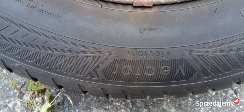 8 Felgi z oponami całorocznymi GOODYEAR 4SEASONS Olsztyn sprzedam