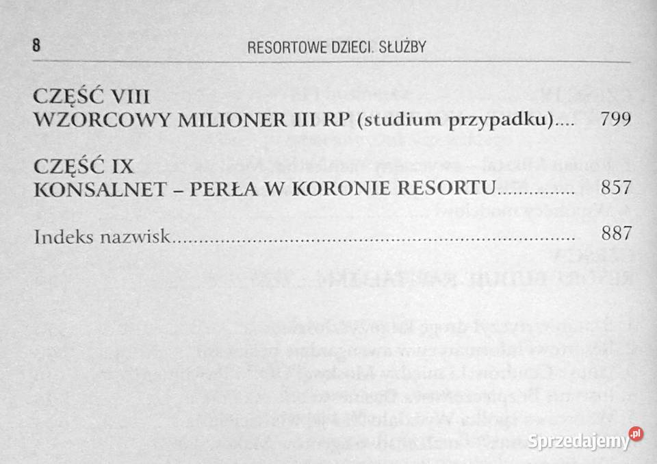 Resortowe dzieci Służby Dorota Kania Jerzy lubelskie