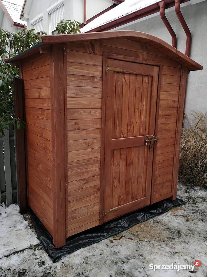 Domek narzędziowy 2x11m z dachem giętym