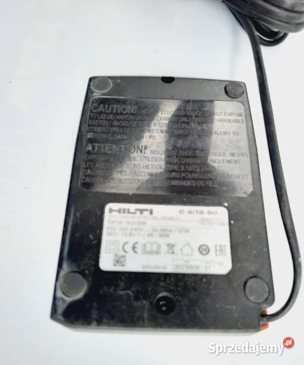 HILTI ŁADOWARKA PROSTOWNIK C41250 12V LiIon Szczerbice