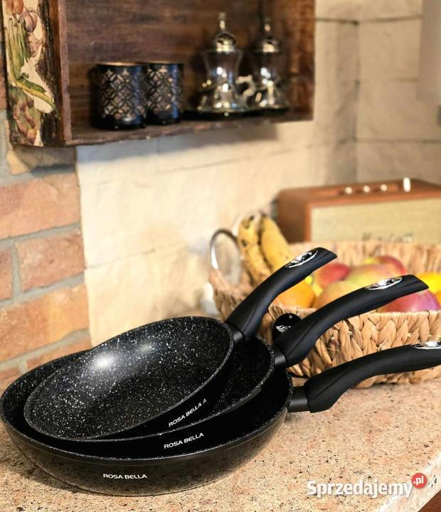 Komplet 3 patelni Grodzisk Mazowiecki sprzedam