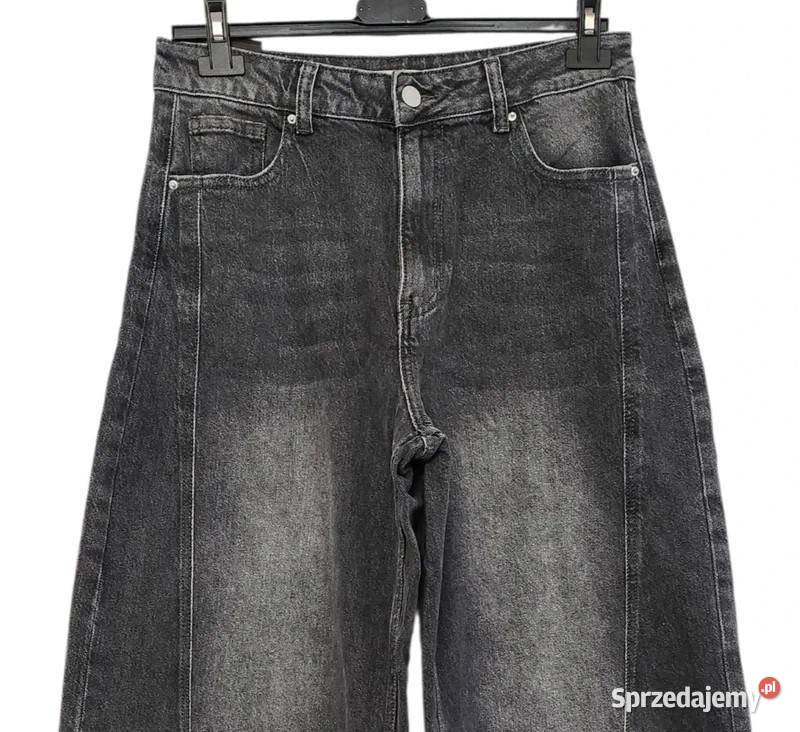 Spodnie o kroju Balloom Fit w kolorze szarym