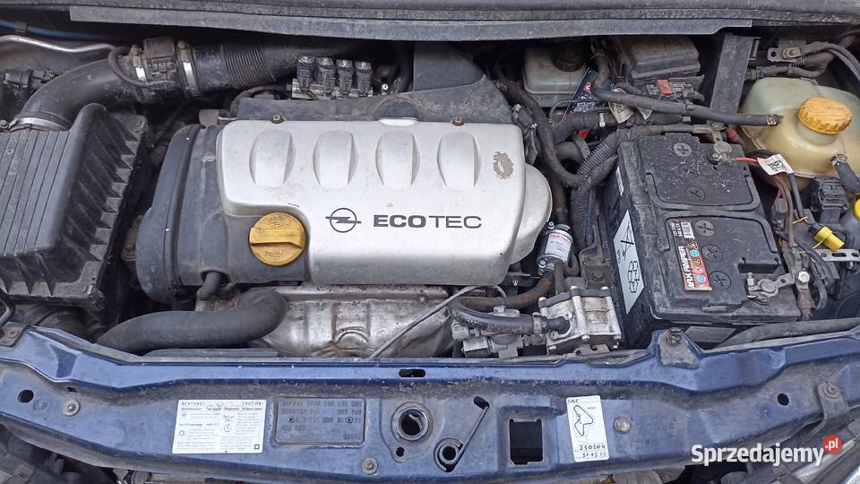 Opel ZafiraBenzGaz 18 125 Rok produkcji 2004 Gniezno