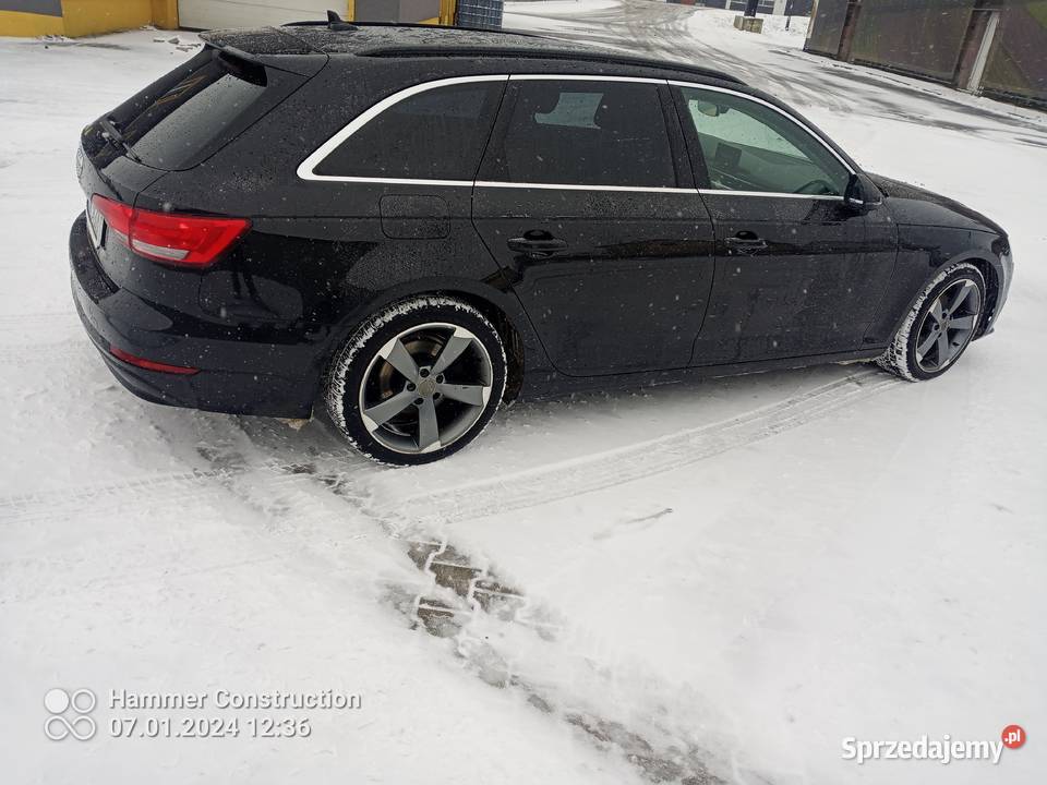 Sprzedam audi A4 b9 nieuszkodzony podkarpackie Rymanów-Zdrój