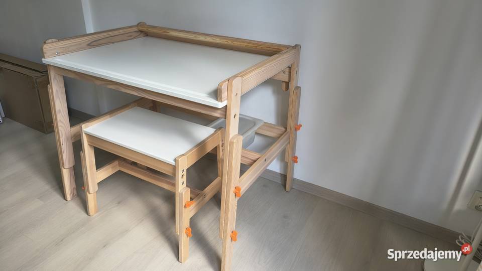 TROFAST biurko i krzesło IKEA Meble Zduny