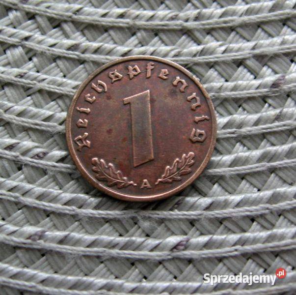 Niemcy 1 Reichspfennig 1937r A Numizmatyka Kalisz sprzedam