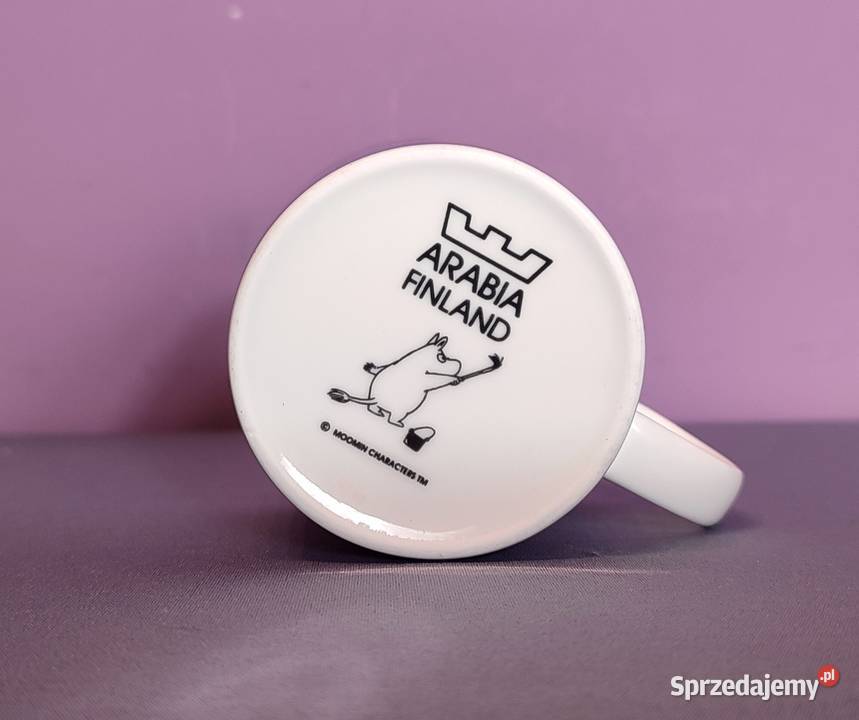 Muminki KUBEK Moomin Arabia Finland sygnatura Pozostałe Antyki, Sztuka, Kolekcje Jasień