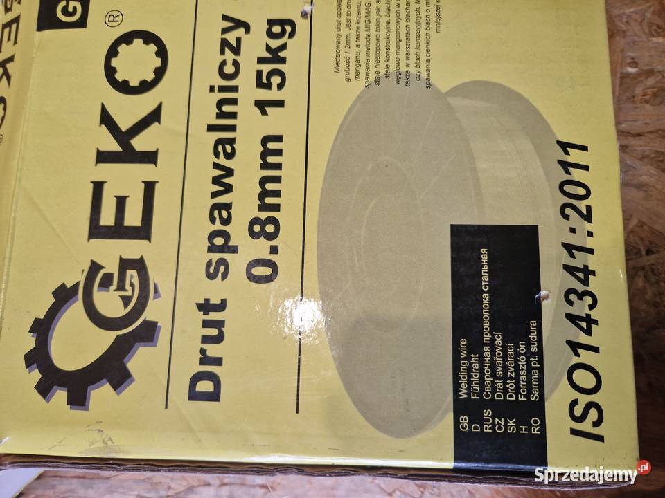 Drut spawalniczy 08mm 15 Geko G74111 Głogowa