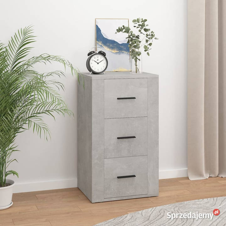 Szafka szarość betonu 40x33x70 materiał Warszawa