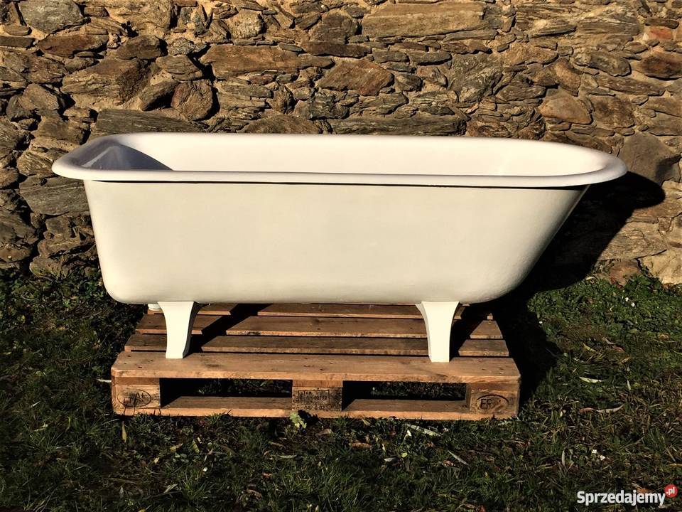 STARA PRZEDWOJENNA ŻELIWNA WANNA 1923r Antyki sprzedam
