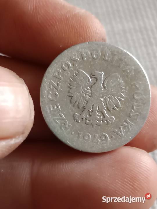 Sprzedam monete 50 gr 1949 r ooooo Kolekcje lubelskie Chełm sprzedam